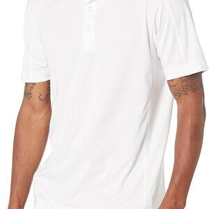 NWT Cutter & Buck Men's Cb Drytec Genre Polo Shirt WHITE MEDIUM